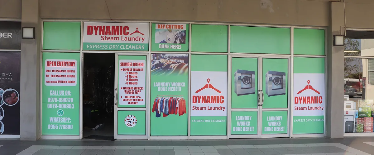 DYNAMIC STEAM LAUNDRY store_header